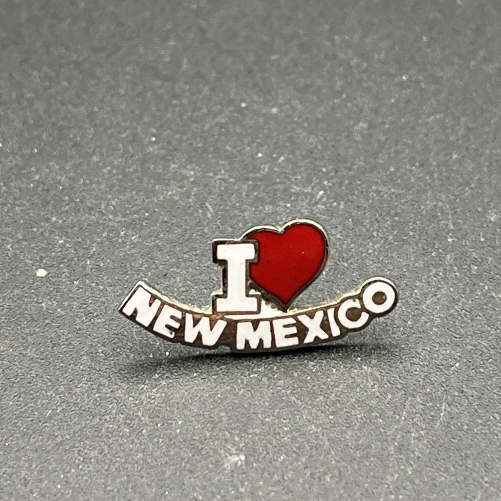 I Heart Love New Mexico United States  Of America Lapel Hat Pin‎